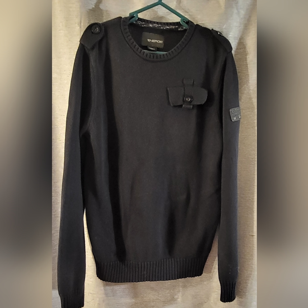 Energie men  black  sweater.Size Small.